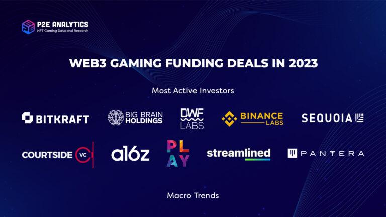 Cover Image for Web3 Gaming Funding Deals in 2023